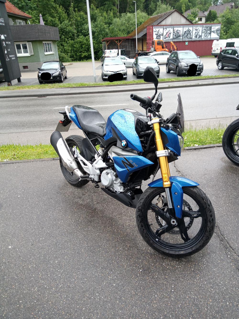 Motorrad verkaufen BMW G 310 R Ankauf